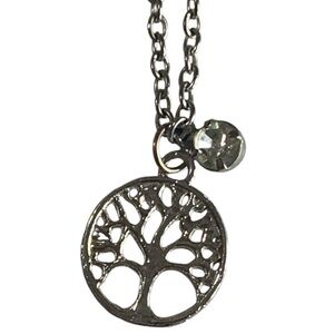 Tree of Life Silver-Colored Necklace